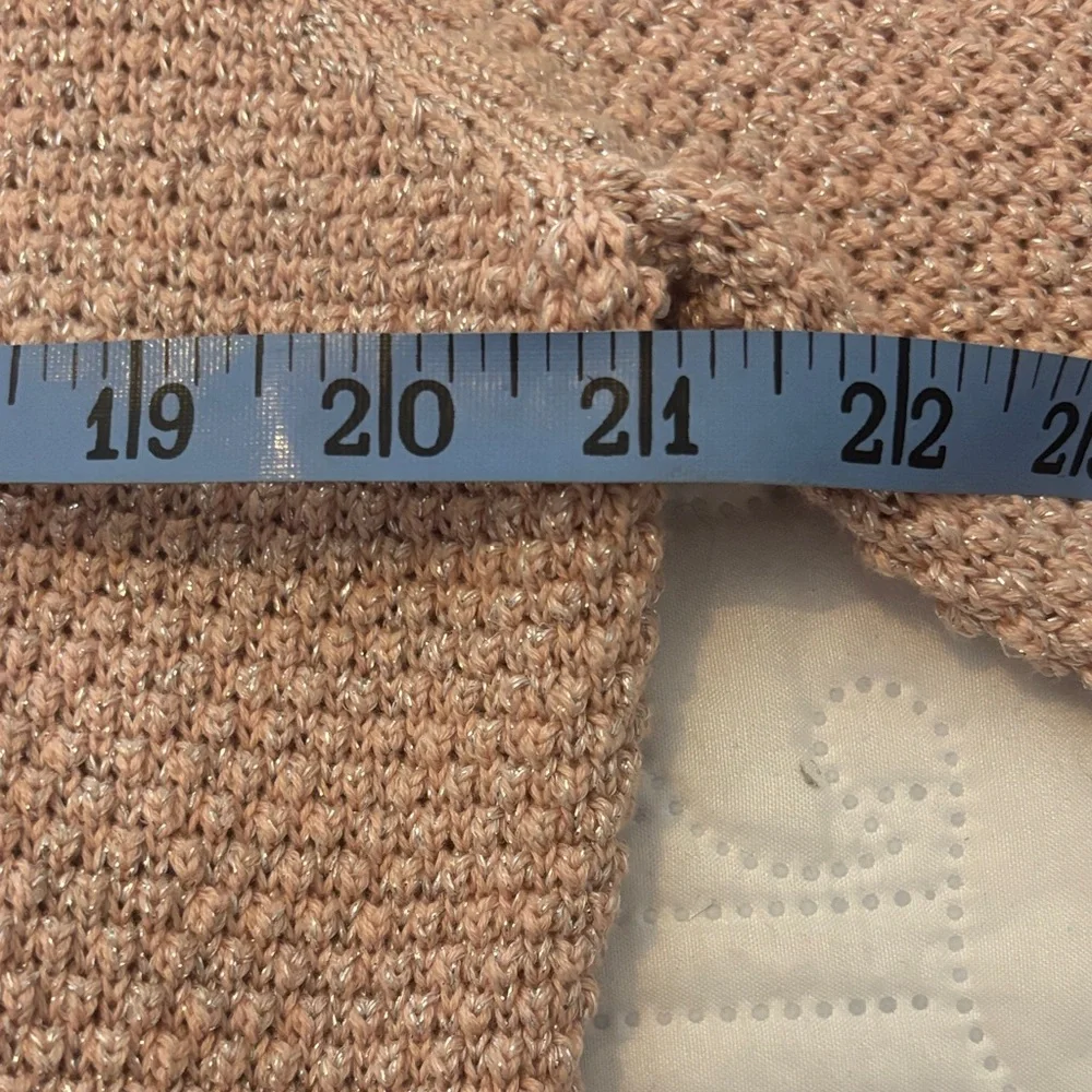 Ruby Rd. Soft Pink Ruffle Cardigan - Picture 4 of 5